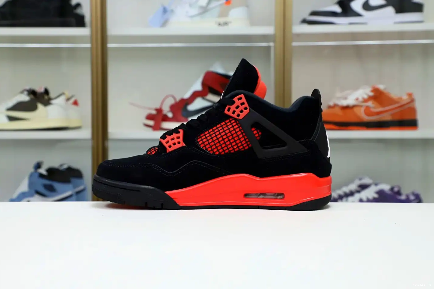 4 'RED AIR Kimikick RETRO JORDAN THUNDER' 0512